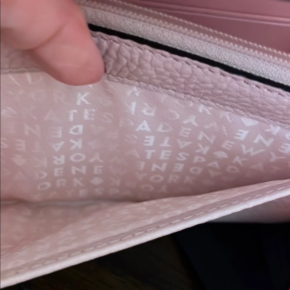 Kate Spade Pink and Gold Bow Clutch - Picture 13 of 16